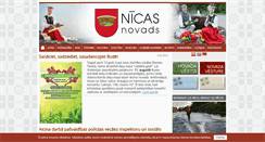 Desktop Screenshot of nica.lv