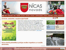 Tablet Screenshot of nica.lv