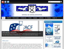 Tablet Screenshot of nica.org